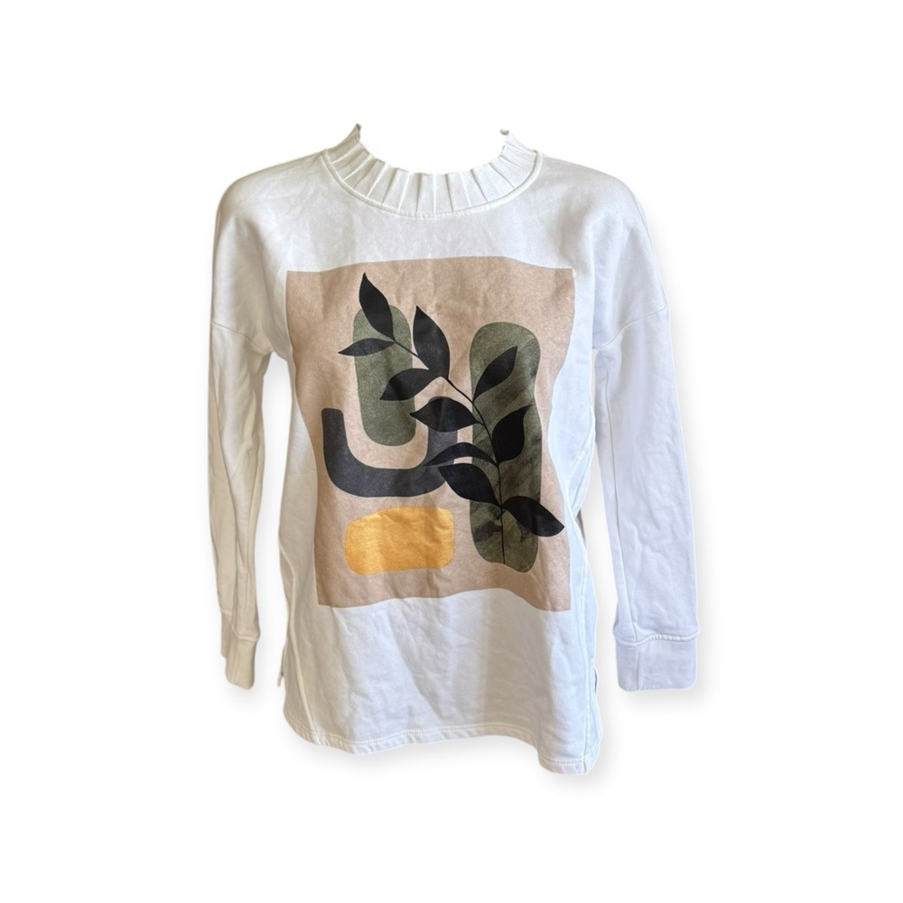 Sfera Basic Top long sleeve small white